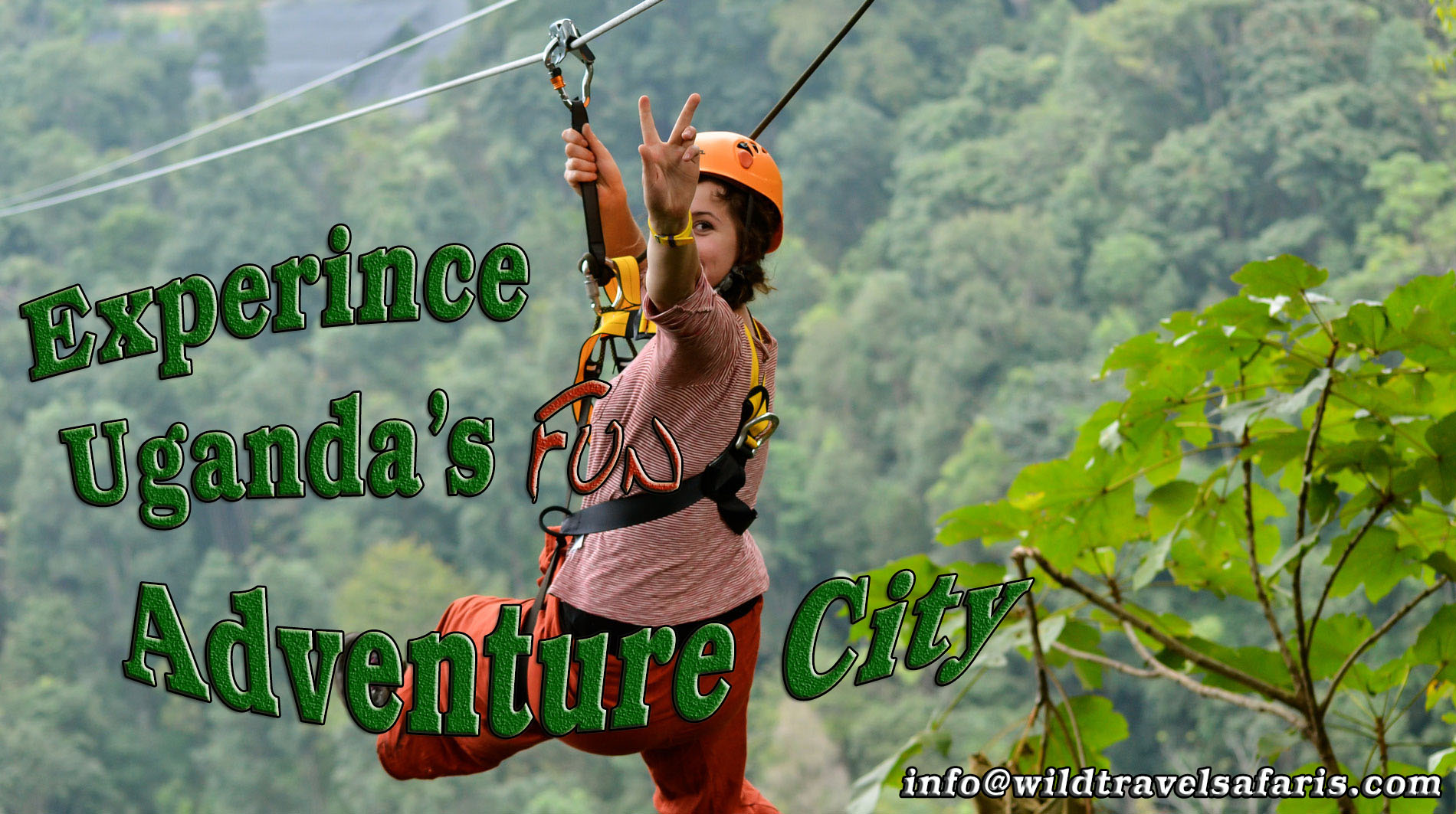 The zipline adventure tour uganda